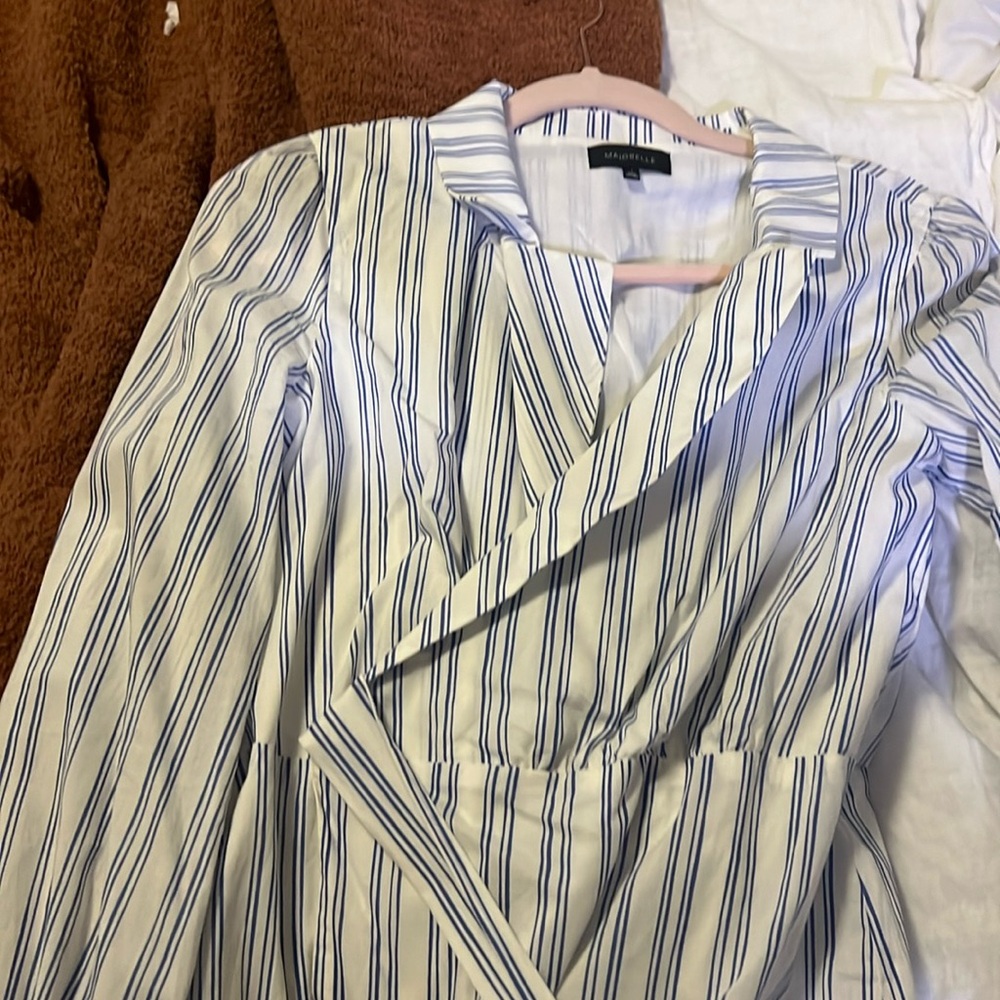 Majorelle wrap Dress: Boat Perfect